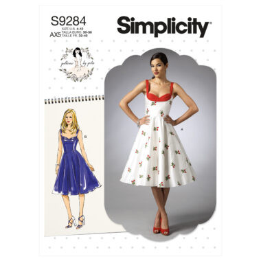 Simplicity Pattern 8228 Misses' Soft Cup Bras and Panties by Madalynne,  Size 32A - 42DD / XS-XL
