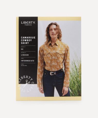 Liberty Camargue Cowboy Shirt Sewing Pattern