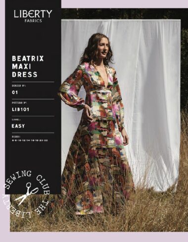 Libertys Beatrix Maxi Dress Sewing Pattern