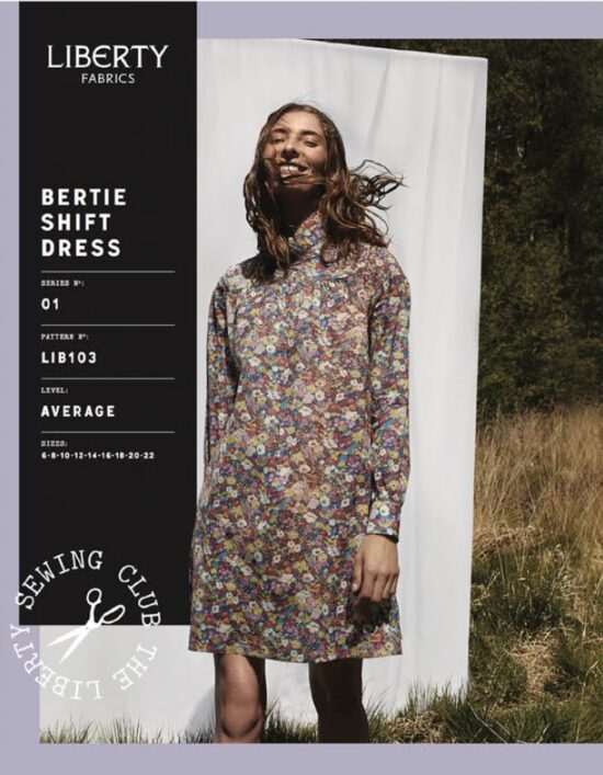 Libertys Bertie Shift Dress Sewing Pattern