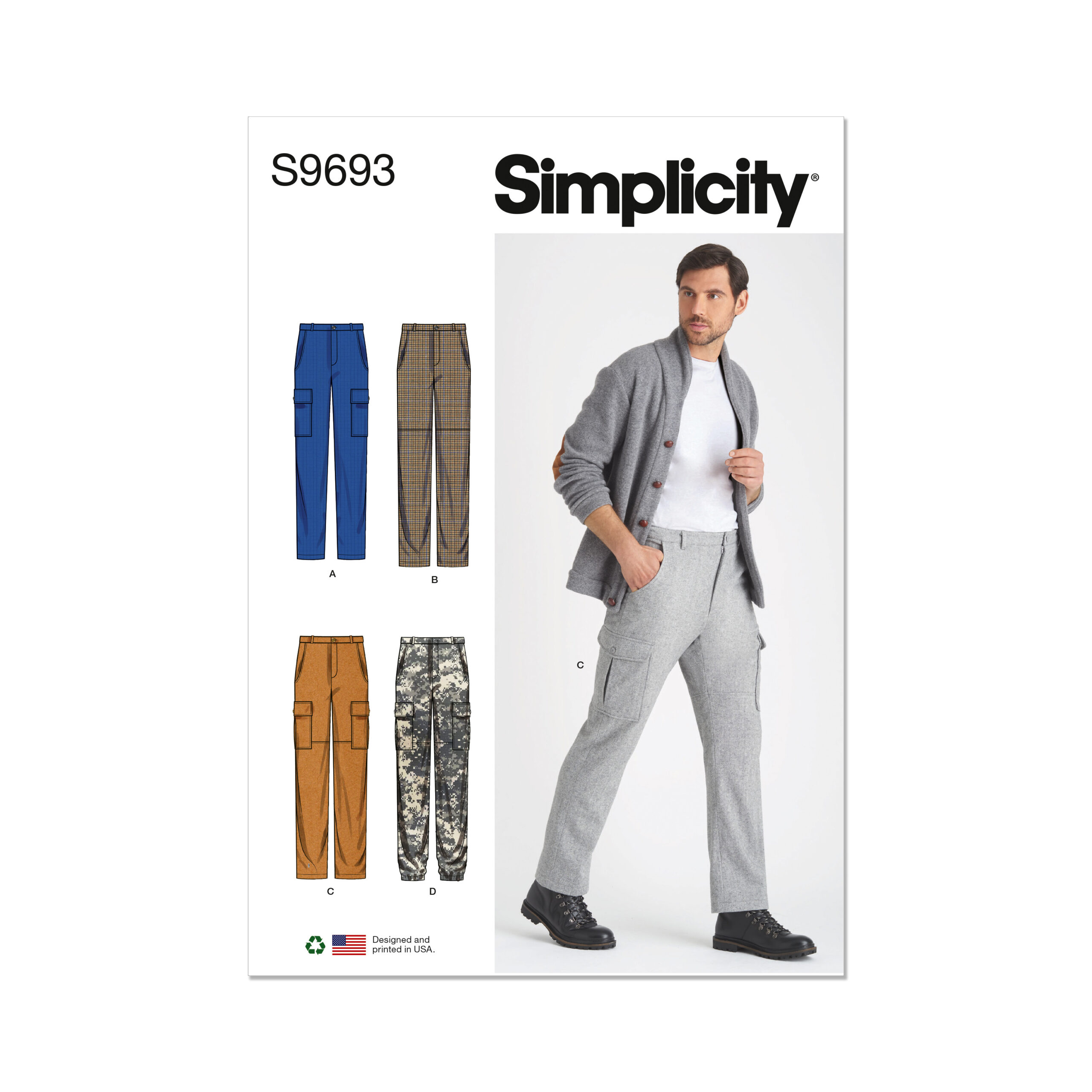 Simplicity Women's Skirt and Trousers Sewing Pattern, 1069, P5