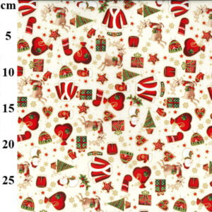 Christmas Fabric Santas Wardrobe Rose and Hubble – Remnant House Fabric